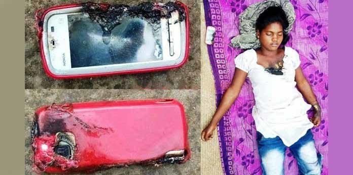 girl dies after mobile phone explodes during charging