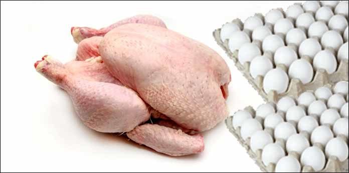 chicken and eggs price decreased