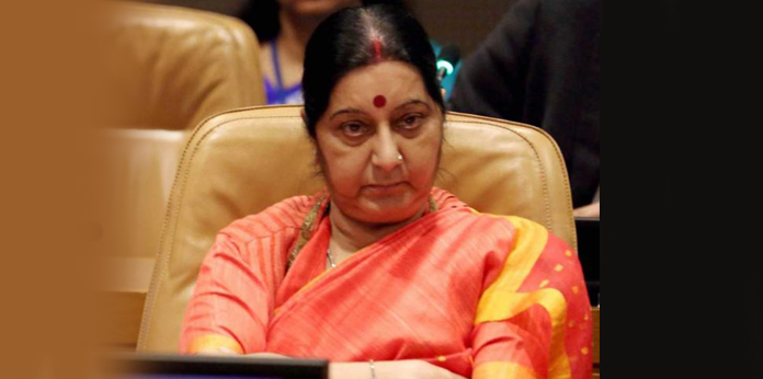 Sushma Swaraj's plane goes missing for 14 minutes