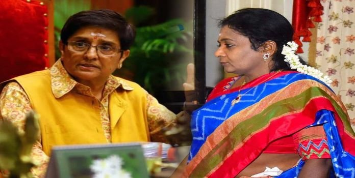 Dismissal of Kiran Bedi Additional Charge Tamilisai