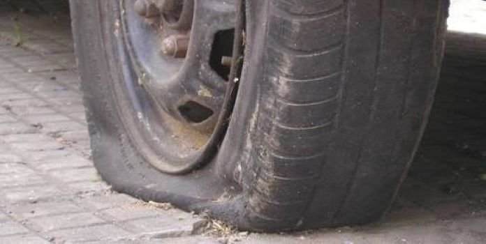 Tractor  Tire Burst Two dead